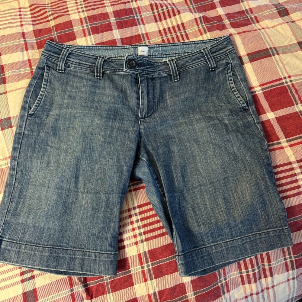 Gap Jean shorts, denim blue